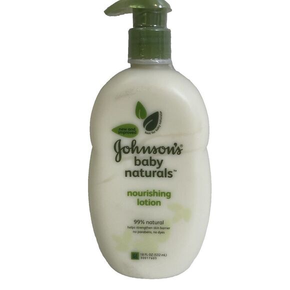 Johnsons Baby Naturals Nourishing Lotion Sealed Ful Size 18 Oz No parabens dyes - Picture 1 of 9